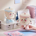 New arrivalcute desktop trash can mini small sundries storage tube student dormitory office covered trash basket