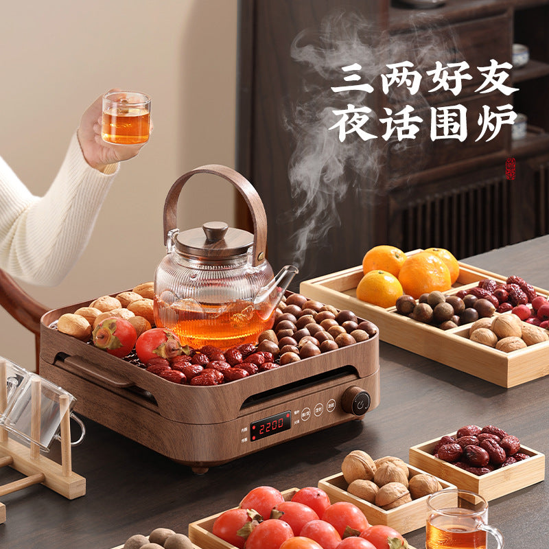 Stove tea making suitfor home tea set glass water kettle electric ceramic stove tea maker indoor courtyard multifunctional oven