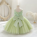 Baby birthday first birthday dress sundress summer new children's princess dress sweet style tutu dress flower girl dress