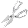 Kitchen scissors, high hardness, sharp and strong chicken bone scissors, all stainless steel scissors, chicken, duck and goose bone scissors, big head scissors, douyin popular model