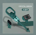 Electric handheld cordless vacuum cleaner - portable, powerful suction, high-power vacuum for home and car use