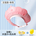 Crown style - pink + shampoo brush + water thermometer