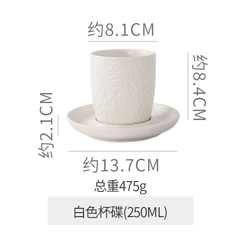 Rock pattern artistic conception cold dish plate creative classy sense hotel restaurant asymmetrical plate private dish ceramic tableware
