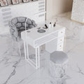 Widened 45cm nail table and chair set - special offer! economical single/double, light luxury, multi-functional, odorless, carbon steel with baked enamel finish