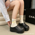 Baotou slippers women's 2025 new autumn outwearthick solewaterproof chef shoes fashioneasiest for match cross-border wholesale