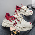 2026 new spring trendy brand versatile agar height increasing youth men's casual sneakers chunky sole dad shoes