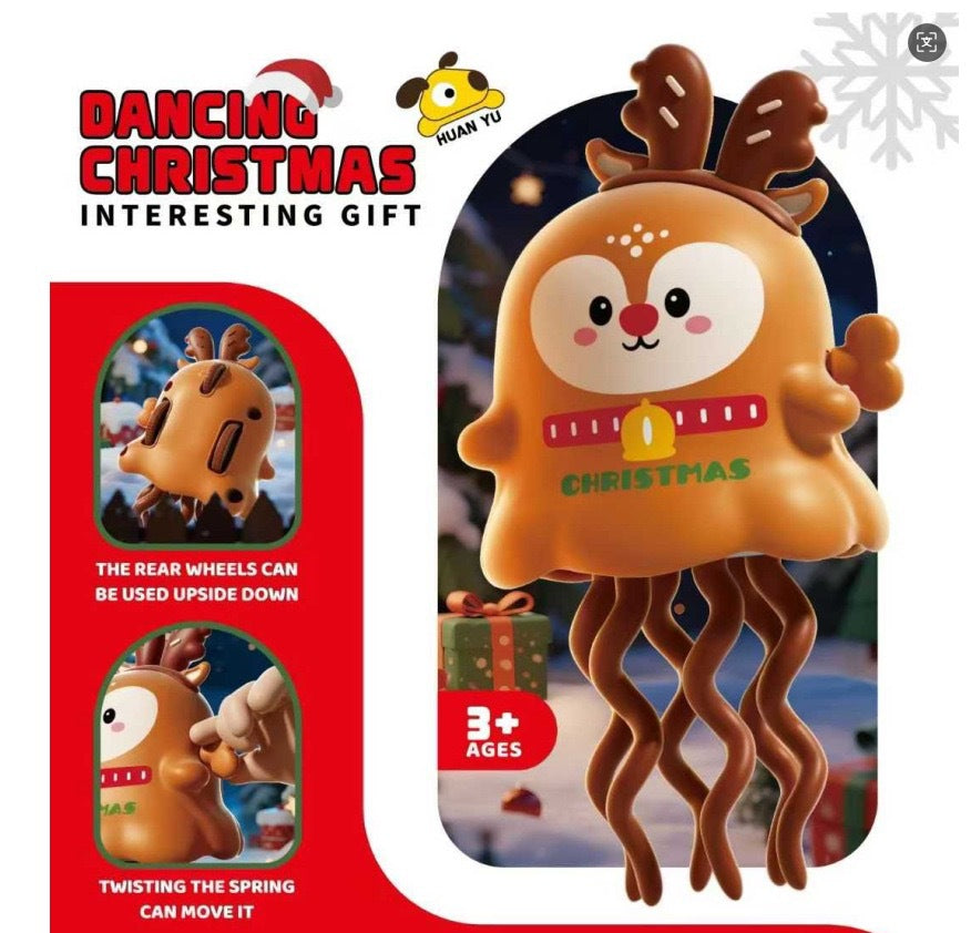 new product halloween christmas clockwork toys gifts magic dancing magic decompression funny swing puzzle
