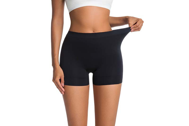 Cross-border hot-selling summer new sports boxers mid-waist hip-wrapped light and breathable European and American factory direct sales yoga