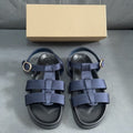 Summer new arrivals: women's satin flat sandals - commute, casual, outdoor, fashionable, thick-soled, color block beach sandals