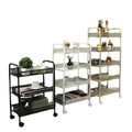 Kitchen storage rack, movablefor home, small trolley, floor-standing multi-layer vegetable basket, vegetable basket, toy storage artifact