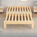 Vertical pull solid wood foldable bed retractable bed frame rental house without bed head retractable sofa bed dual-purpose shrink bed pull-out
