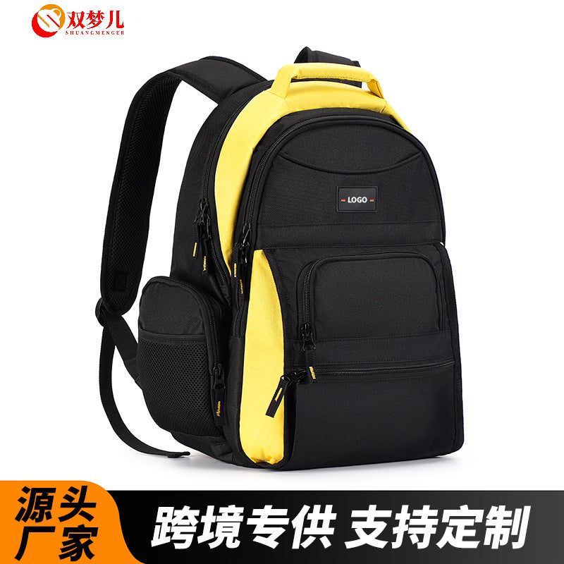 Custom Hardware Tools Storage Backpack Oxford Fabric Multifunctional Electrician Canvas Repair Portable Installation Toolbox