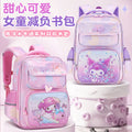 Klm elementary school backpack - cartoon dream design, lightweight, large capacity, water-resistant, ergonomic, spine-protecting kids' backpack - wholesale