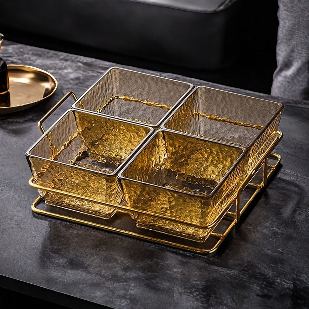 Nordic light luxury plastic beauty salon fruit snack plate snack tea snack sugar ktv dried fruit plate high appearance storage
