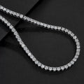 hot-selling fashion necklace, diamond-studded sparkling minimalist collarbone chain, full-diamond elegant high-end necklace for women