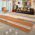 Removable and washable carpet living room bauhaus retro easy-care machine washable double-layer for home bedroom bedside soundproof floor mat