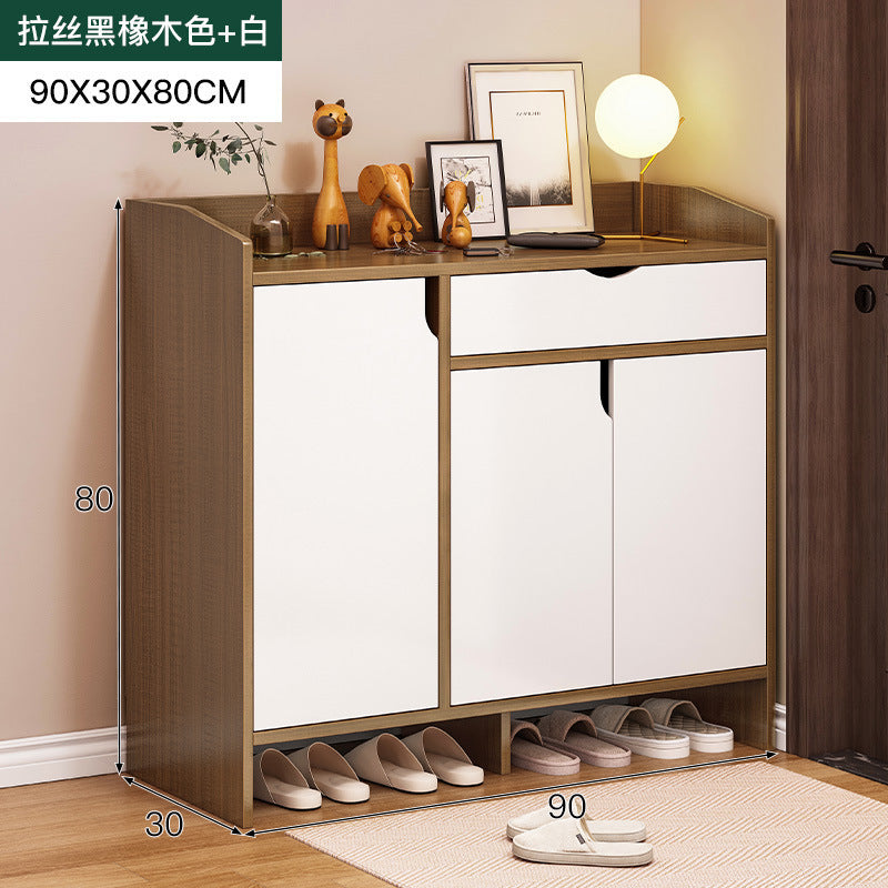 Large capacity shoe cabinet for home use - entryway, hallway, and outdoor console table all-in-one storage - new shoe rack