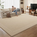Cream style living room carpet classycasual no-wash wipeable waterproof sofa coffee table large area bedroom bedside blanket