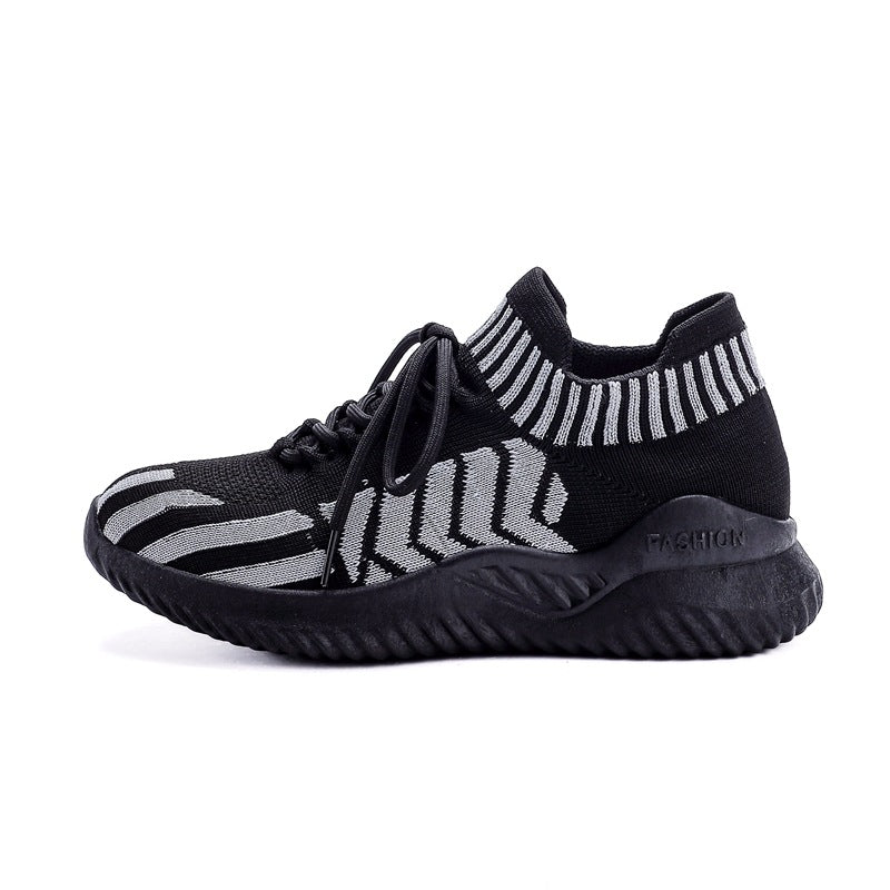 2026 spring new women's flyknit shoes - versatile mesh breathable lightweight shock-absorbing casual athletic running shoes (yeezy style)