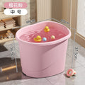 Kids bath bucket large thick bath tub baby bathtub bath bucket baby bath bucket environmental-friendly bathtub thermal insulation