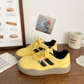 American-style sneakers, niche and trendy, round-toe, new spring 2025 women's shoes, versatile, student casual athletic white sneakers