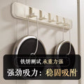 Suction cup door rear hook sticky hook hanger punch-free strong load-bearing wall hanging adhesive hook entrance door storage rack