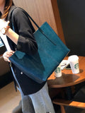 Vintage leather tote bag for women - 2025 new collection - large capacity genuine leather commuter shoulder bag