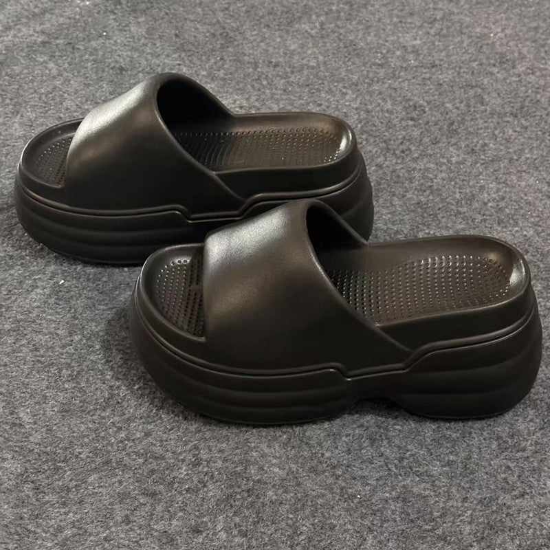 Thick sole rivet slippers for women summer outwearthick sole shit feeling 2026new arrivalsummerpopular sandals wholesale