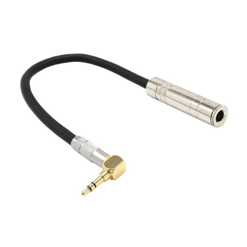 Digital AUX audio cable Male to male elbow Audio cable Adapter cable SLR camera cable Car 3.5mm