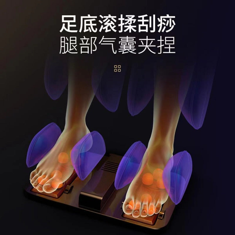 Luxury home massage chair - fully automatic electric full body zero gravity space capsule design