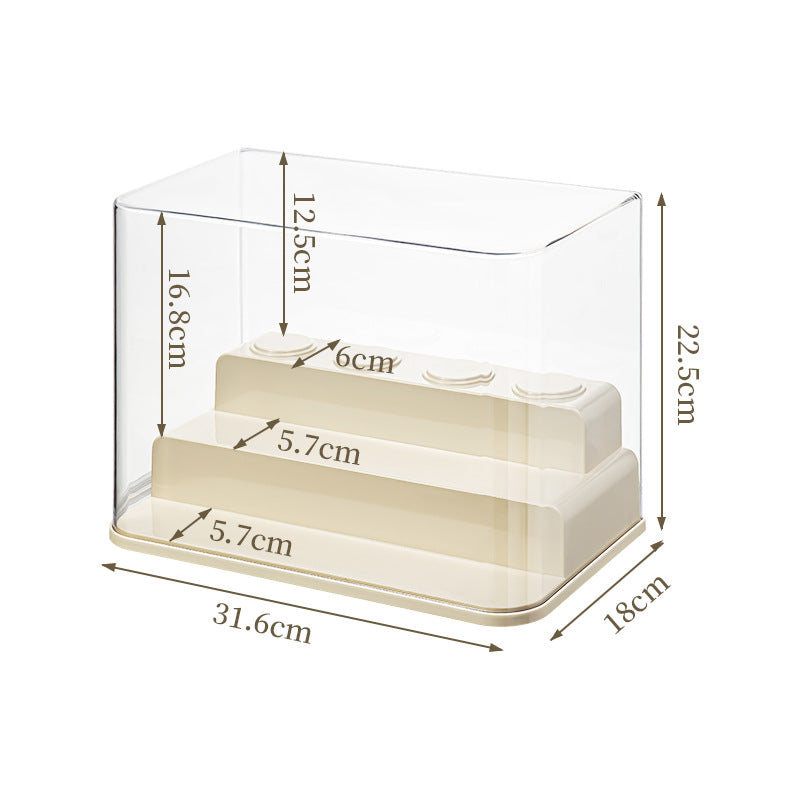 Blind box display stand - clear acrylic figurine storage, dustproof display case for toys, building blocks, and pop mart collectibles