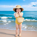 Baby girl swimsuit, cute girl swimsuit, swimsuit, swimsuit, western style infant new arrival princess kids popular