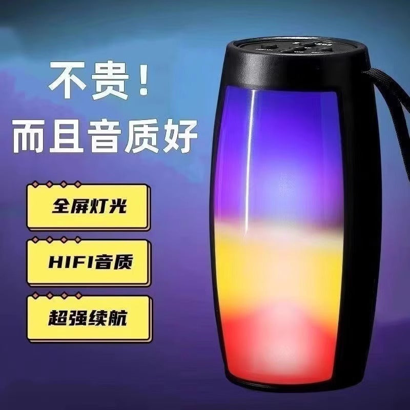 Bluetooth speaker - portable wireless mini speaker with deep bass, high-fidelity sound, and pc connectivity