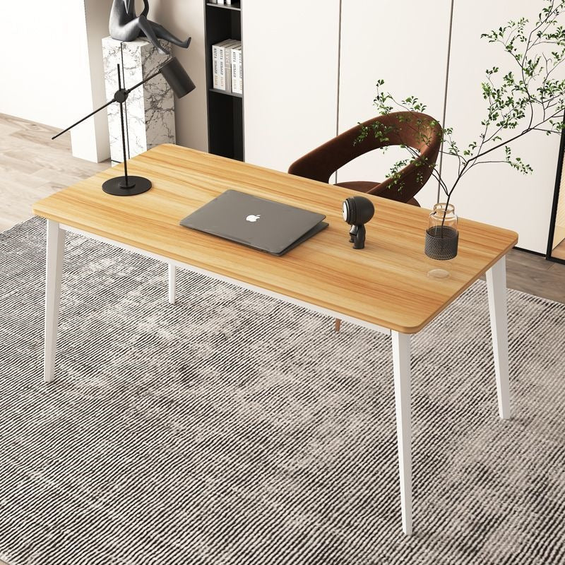 Office desk desktop computer desk light luxury study desk home bedroom study table student writing desk rectangular table