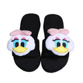 Plus size women's slippers for export, spring/summer 2024 new collection: elephant-themed chunky platform wedge slides, cartoon casual flip-flops