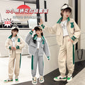 Girls' spring/autumn sweatshirt  set - stylish and trendy casual outfit for big girls and kids - autumn fashion