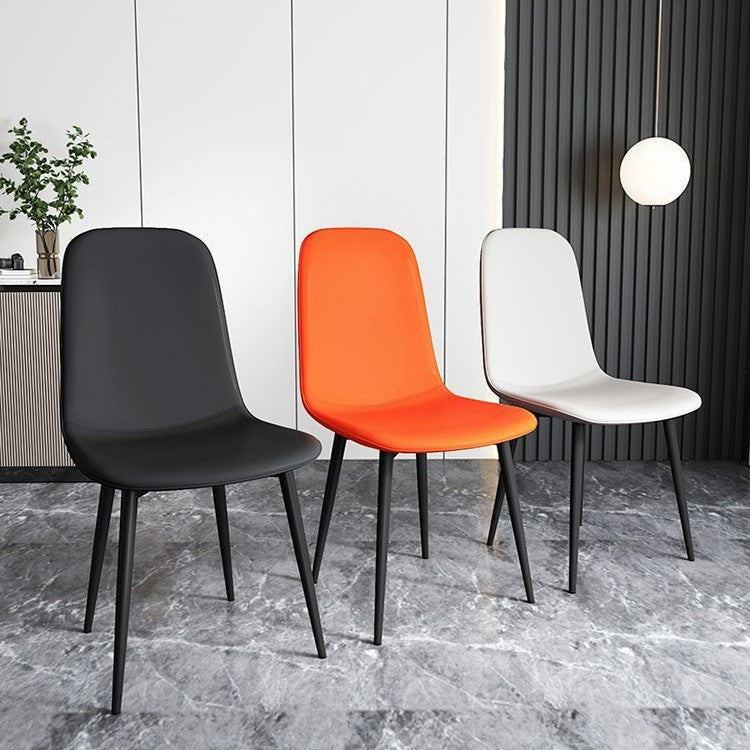 Factory direct normcore dining chair for home italian accessible luxury office chair high density sponge creative negotiation back chair