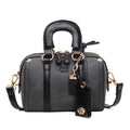 Fashion patchwork satchel boston bag 2025 new women's bag texture easiest for matchniche stylecasual shoulder crossbody bag