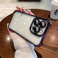 All-inclusive lens film four-corner airbag apple 17 mobile phone case suitable for iphone14 anti-fall 13promax protective cover