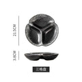 Moxue three-grid dish-small size