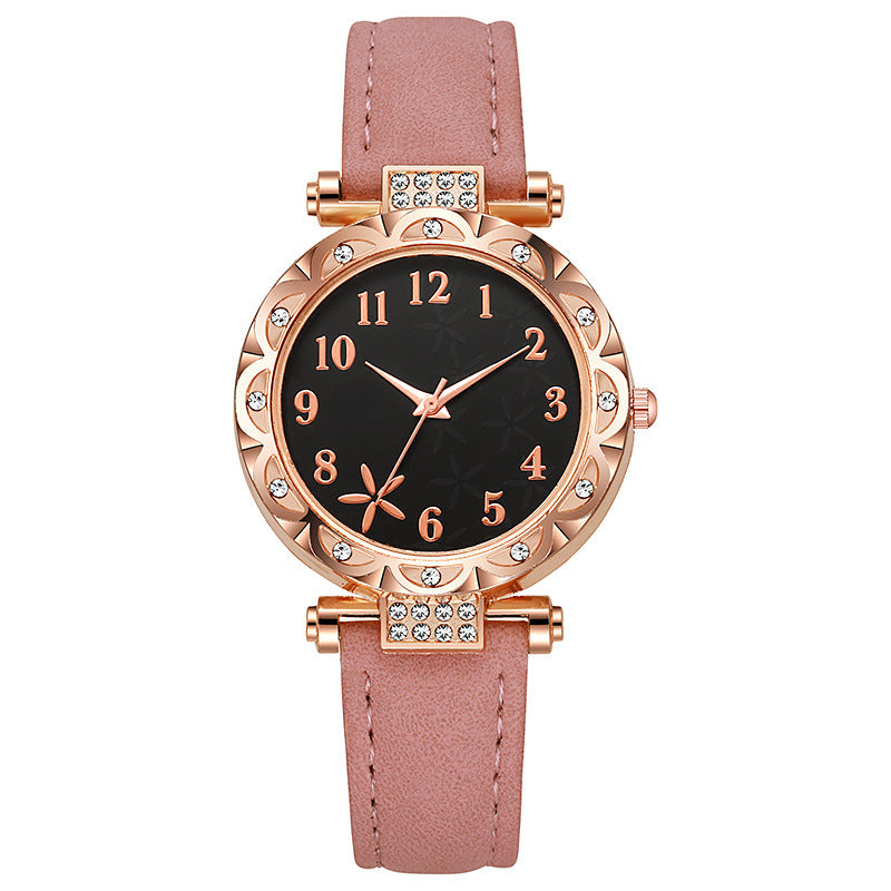 duoduo popular starfish dial women's quartz watch xiyin belt watch women's source manufacturer wholesale and delivery