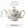 Kettle - blue floral