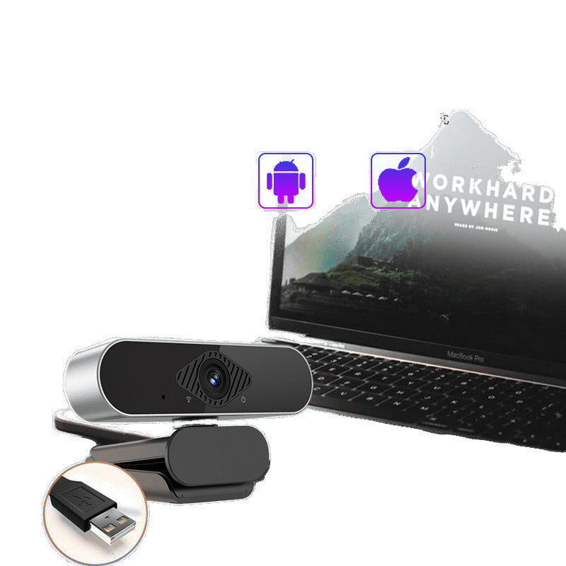 4K high definition computer camera online class postgraduate entrance examination live broadcast external home desktop laptop camera