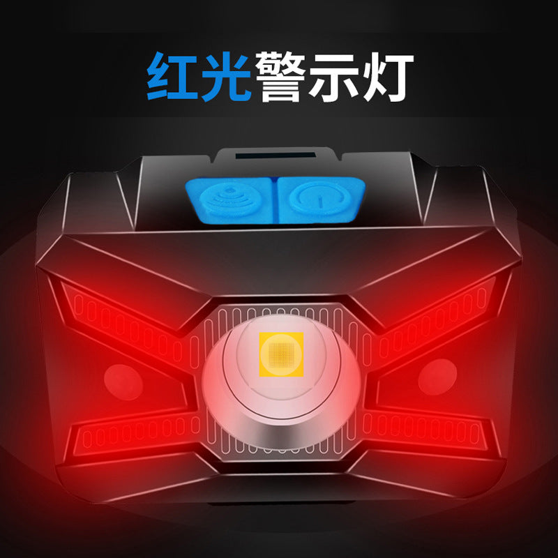 Walson 577 headlight LED long battery life strong light fishing charging outdoor head mounted small lighting induction headlight