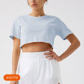 Organic cotton yoga outfit for women - quick-dry, breathable running sports cover-up top, tank top, fitness apparel - customizable, breathable, and quick-drying