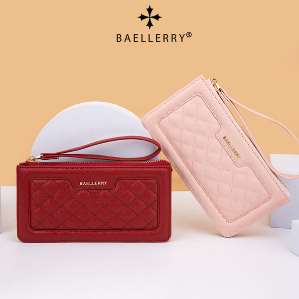 New women's wallet long baellerry European and American multi-functional zipper clutch bag messenger women's bag fashion model