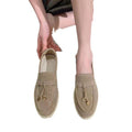 European and american export  new arrival: women's slip-on loafers, sizes 35-45, premium style, chanel-inspired, easy slip-on, rubber sole