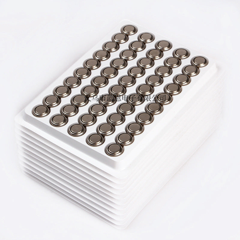 Bulk AG3 button battery, industrial LR41 button small electronic L736 flash luminous voice-activated glasses