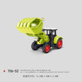 Kidsartificial inertia farmer truck tractor model detachable engineering vehicle farm series toys cross-border wholesale