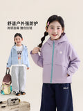【factory wholesale】girls' outdoor windproof jacket - new autumn collection, kids' hooded outerwear for toddlers and young children - wholesale